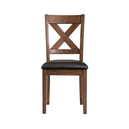 Picket House Furnishings - Alexa Standard Height Side Chair in Cherry (Set of 2) - DAX100SC veiw 4