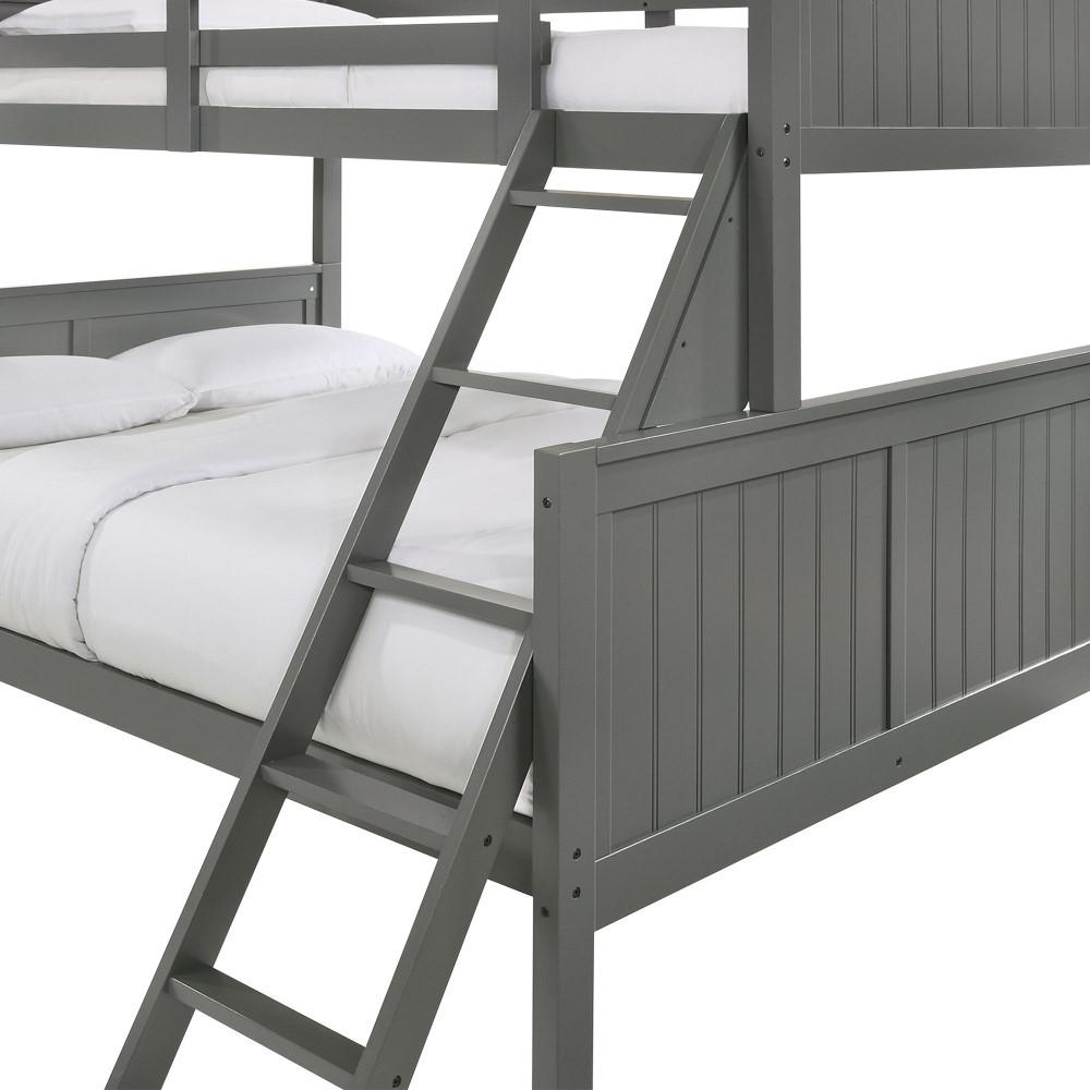Picket House Furnishings - Santino Twin Over Full Bunk Bed in Grey - SM300TFB veiw 3