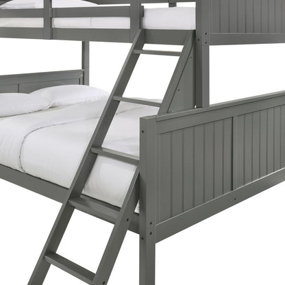 Picket House Furnishings - Santino Twin Over Full Bunk Bed in Grey - SM300TFB veiw 3