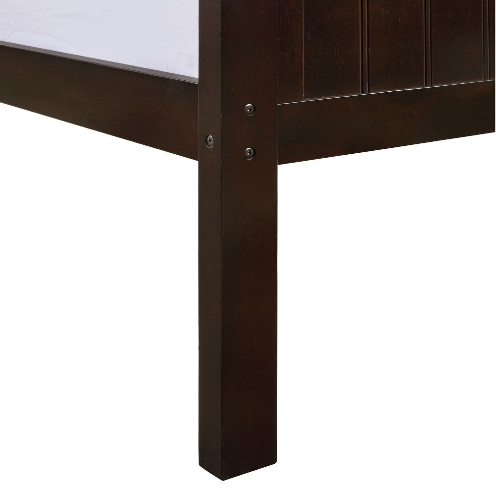 Picket House Furnishings - Santino Twin Over Twin Bunk Bed in Espresso - SM500TTB veiw 7