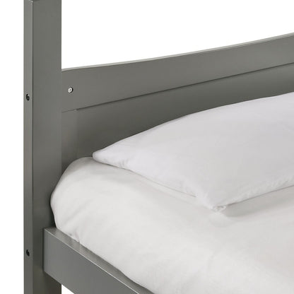 Picket House Furnishings - Santino Twin Over Twin Bunk Bed in Grey - SM300TTB veiw 5