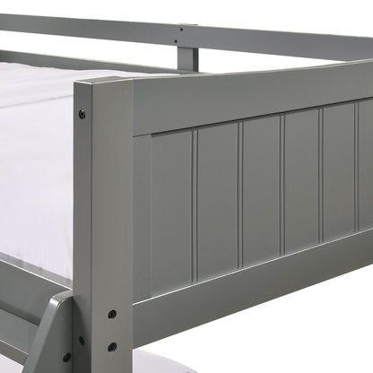 Picket House Furnishings - Santino Twin Over Twin Bunk Bed in Grey - SM300TTB veiw 6