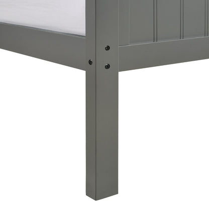 Picket House Furnishings - Santino Twin Over Twin Bunk Bed in Grey - SM300TTB veiw 7