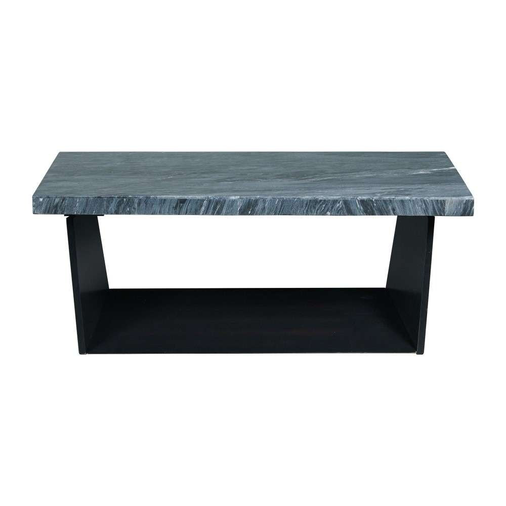 Picket House Furnishings - Tobias Coffee Table with Dark Marble Top - CTBY800CTC veiw 3