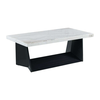 Picket House Furnishings - Tobias Coffee Table with White Marble Top - CTBY100CTC veiw 1