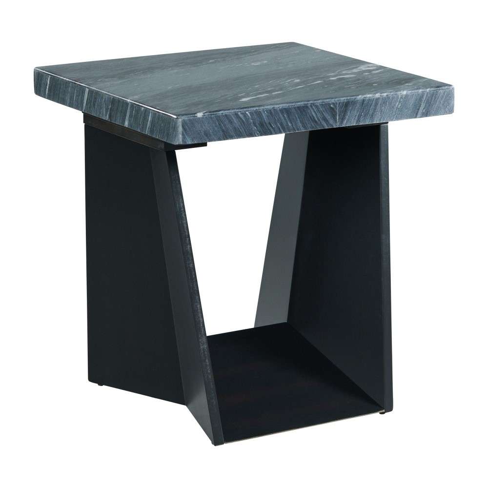 Picket House Furnishings - Tobias End Table with Dark Marble Top - CTBY800ETC veiw 2