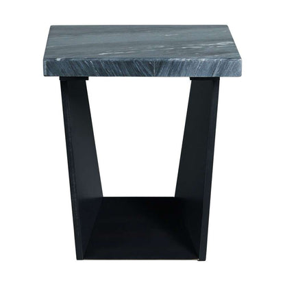 Picket House Furnishings - Tobias End Table with Dark Marble Top - CTBY800ETC veiw 3