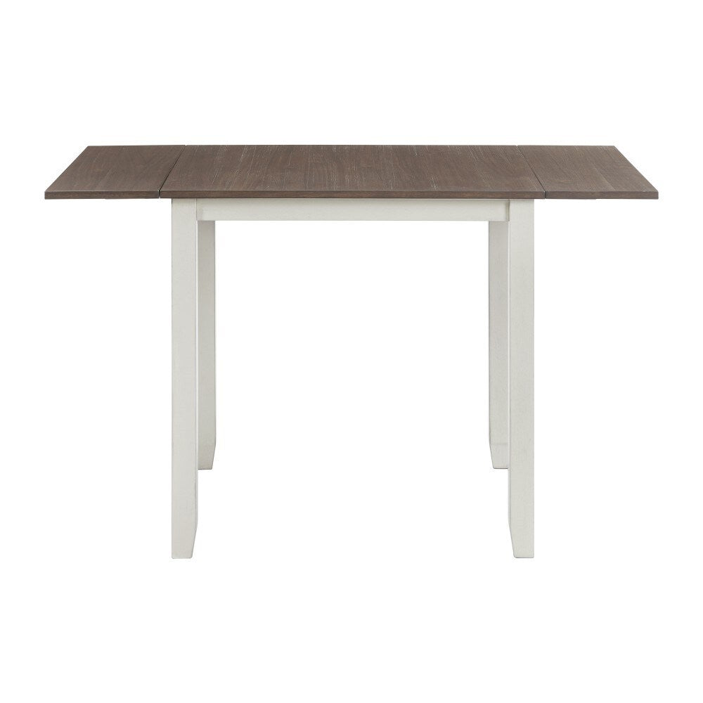 Picket House Furnishings - Tuttle 3PC Drop Leaf Dining Set in Brown-Table and Two Chairs - DMT7003DLDS veiw 2