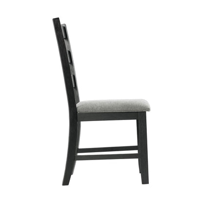 Picket House Furnishings - Tuttle 3PC Drop Leaf Dining Set in Gray-Table and Two Chairs - DMT3003DLDS veiw 5