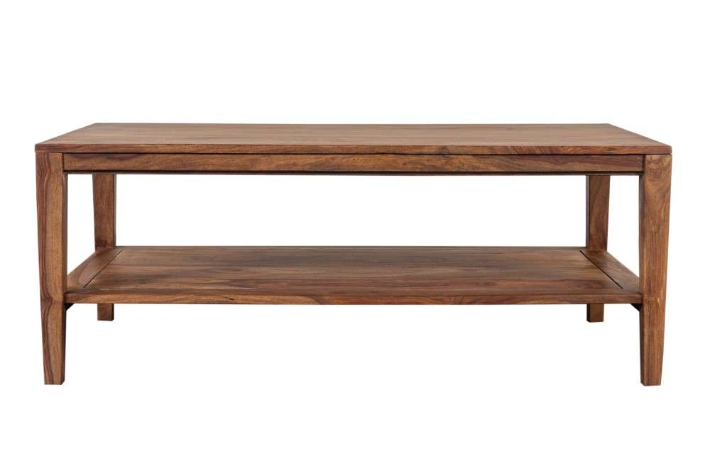 Porter Designs -  Fall River Solid Sheesham Wood Coffee Table, Natural - 05-117-02-4423 veiw 2