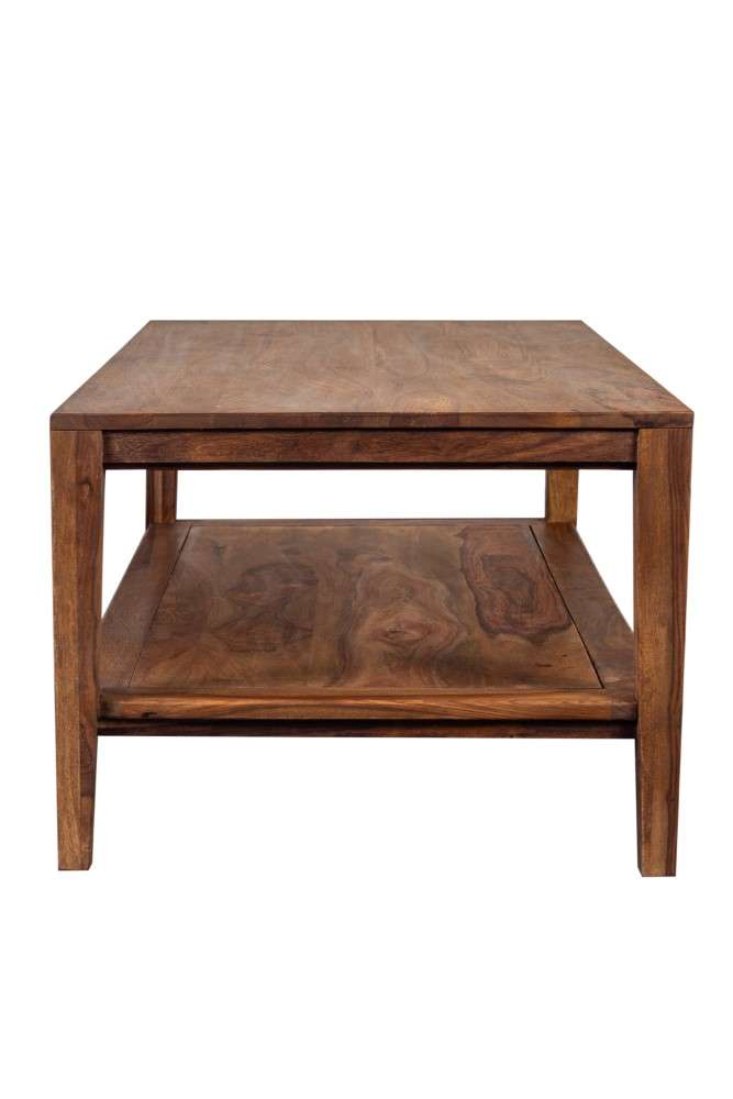 Porter Designs -  Fall River Solid Sheesham Wood Coffee Table, Natural - 05-117-02-4423 veiw 3