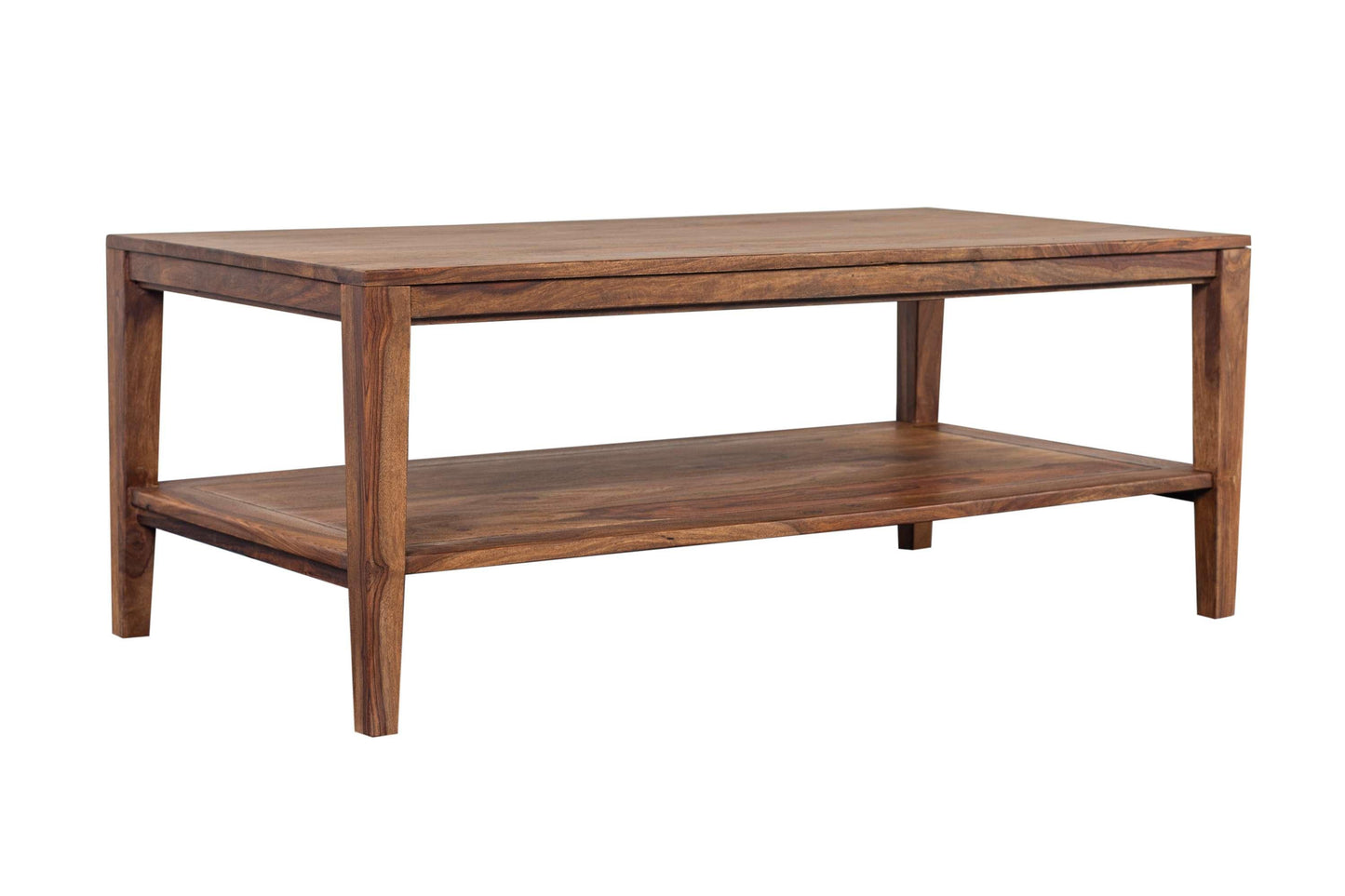 Porter Designs -  Fall River Solid Sheesham Wood Coffee Table, Natural - 05-117-02-4423 veiw 4