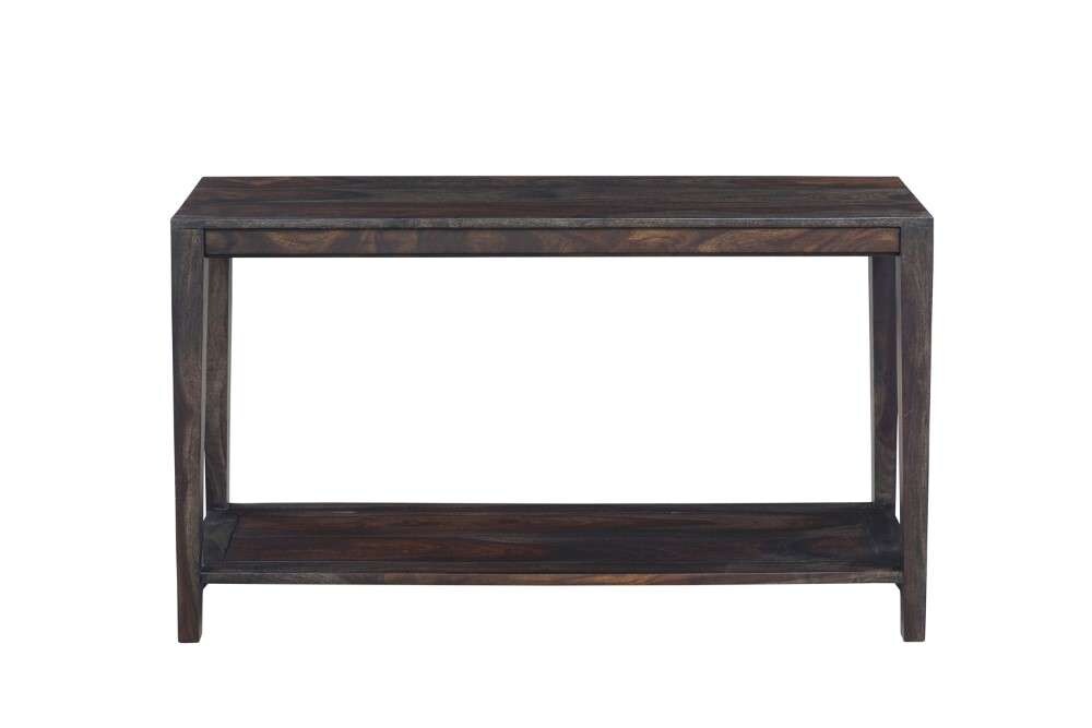Porter Designs -  Fall River Solid Sheesham Wood Console Table, Gray - 05-117-10-4435 veiw 2