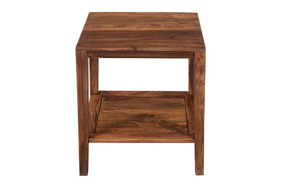 Porter Designs -  Fall River Solid Sheesham Wood End Table, Natural - 05-117-25-4424 veiw 3