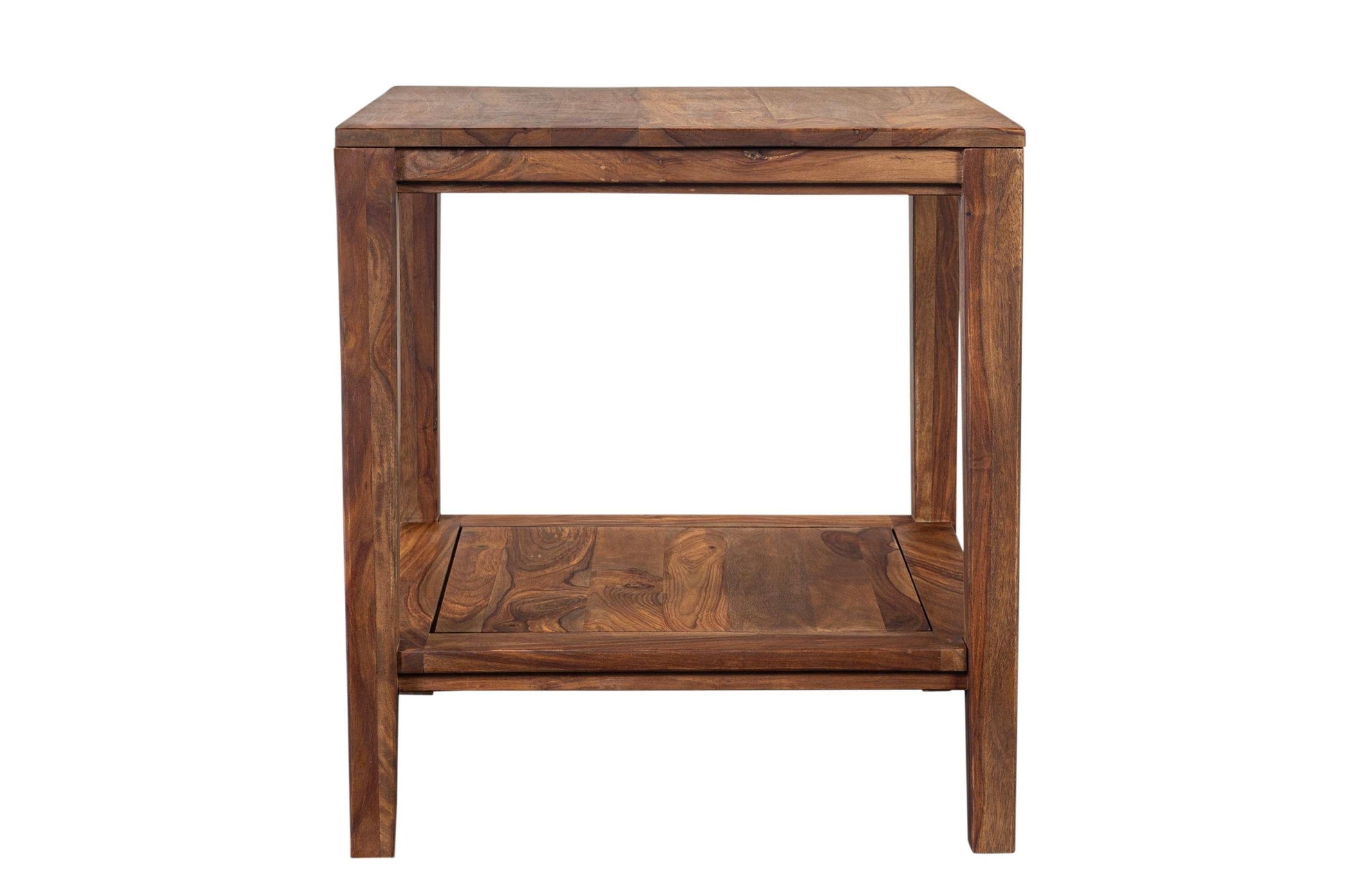 Porter Designs -  Fall River Solid Sheesham Wood End Table, Natural - 05-117-25-4424 veiw 4
