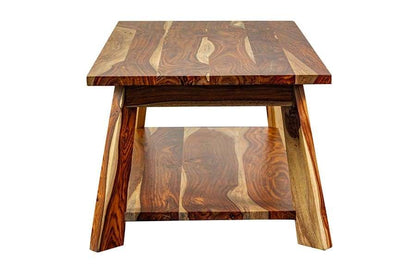 Porter Designs -  Kalispell Solid Sheesham Wood Coffee Table, Natural - 05-116-02-PDU114 veiw 3