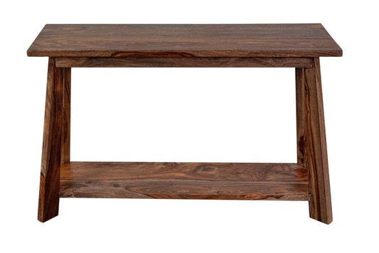 Porter Designs -  Kalispell Solid Sheesham Wood Console Table, Natural - 05-116-10-PDU125H veiw 2