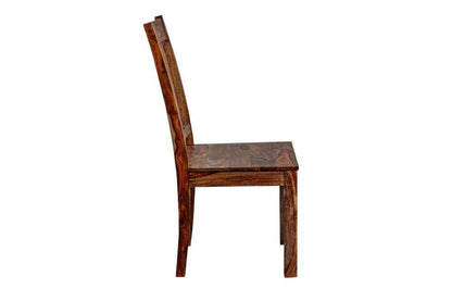 Porter Designs -  Kalispell Solid Sheesham Wood Dining Chair, Natural - 07-116-02-PDU106H-1 veiw 3
