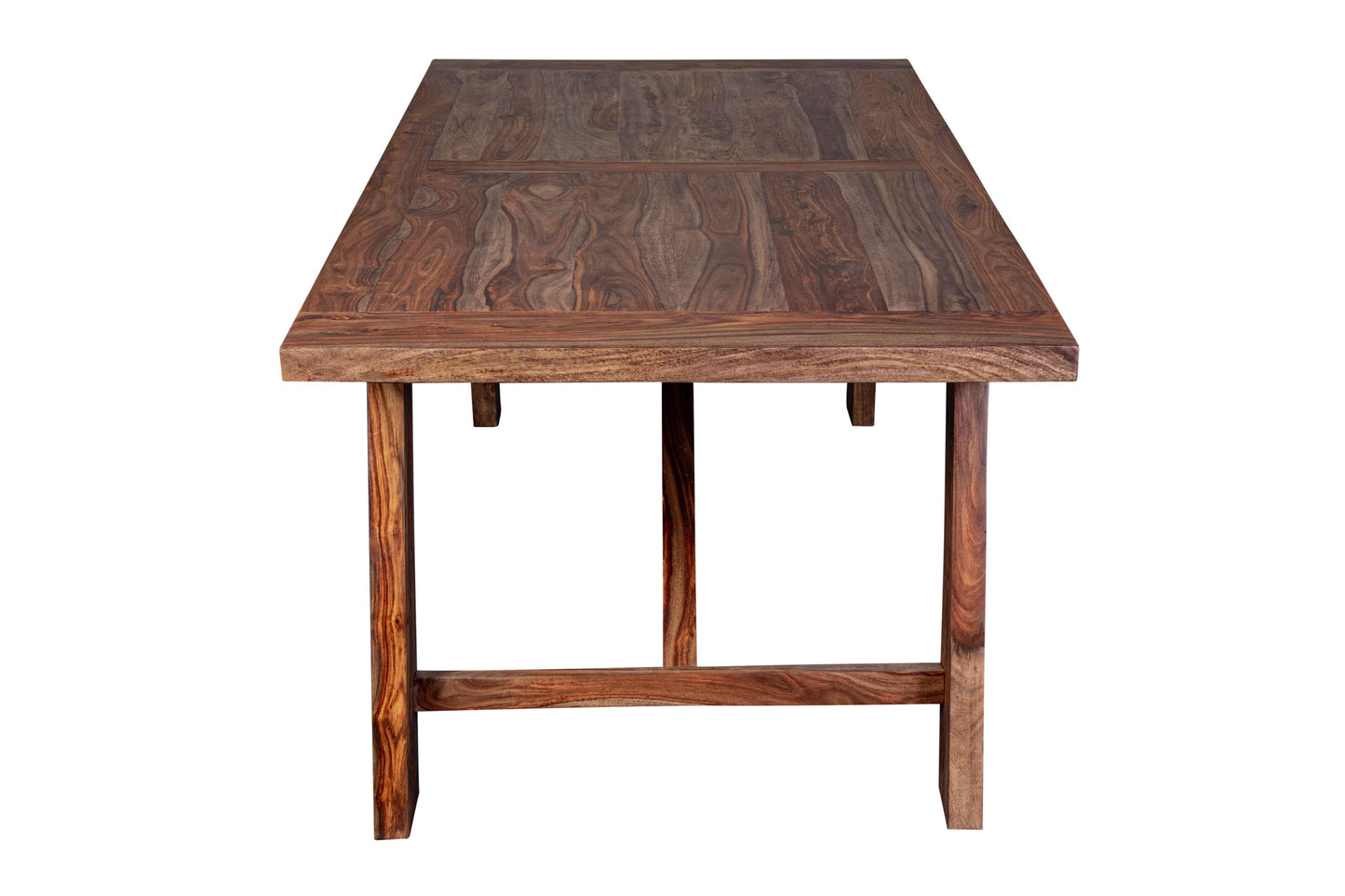 Porter Designs -  Kalispell Solid Sheesham Wood Dining Table, Natural - 07-116-01-PDU116H veiw 4