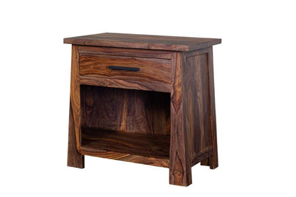 Porter Designs -  Kalispell Solid Sheesham Wood Nightstand, Natural - 04-116-04-PDU104H veiw 1