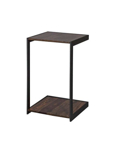 Porter Designs -  Manzanita Live Edge Solid Acacia Wood End Table, Brown - 05-196-12-2438H veiw 3