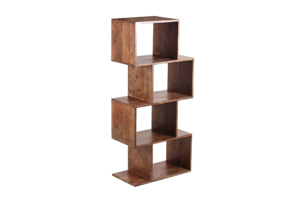 Porter Designs -  Portola Solid Acacia Wood Bookcase, Brown - 10-108-01-1222 veiw 1