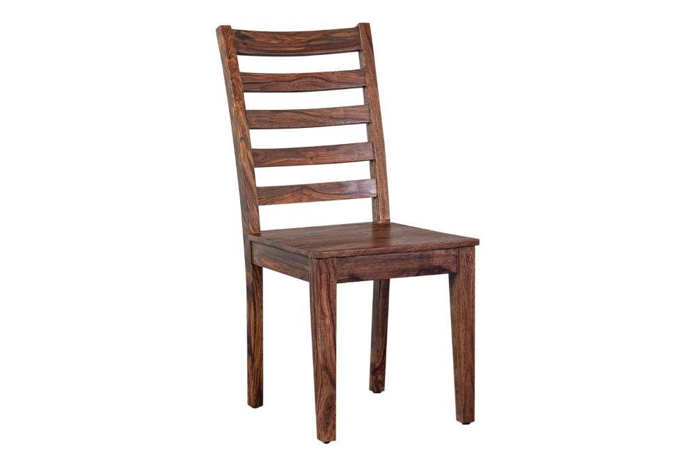 Porter Designs -  Sonora Solid Sheesham Wood Dining Chair, Brown - 07-116-02-806H-1 veiw 1