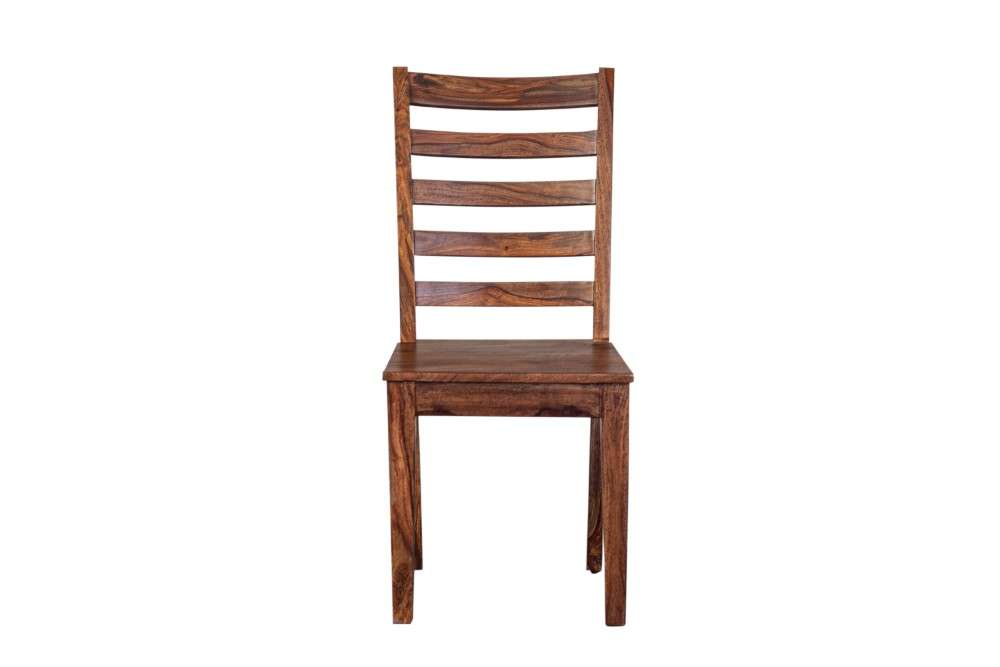 Porter Designs -  Sonora Solid Sheesham Wood Dining Chair, Brown - 07-116-02-806H-1 veiw 3
