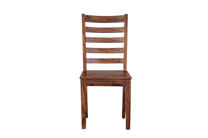 Porter Designs -  Sonora Solid Sheesham Wood Dining Chair, Brown - 07-116-02-806H-1 veiw 3