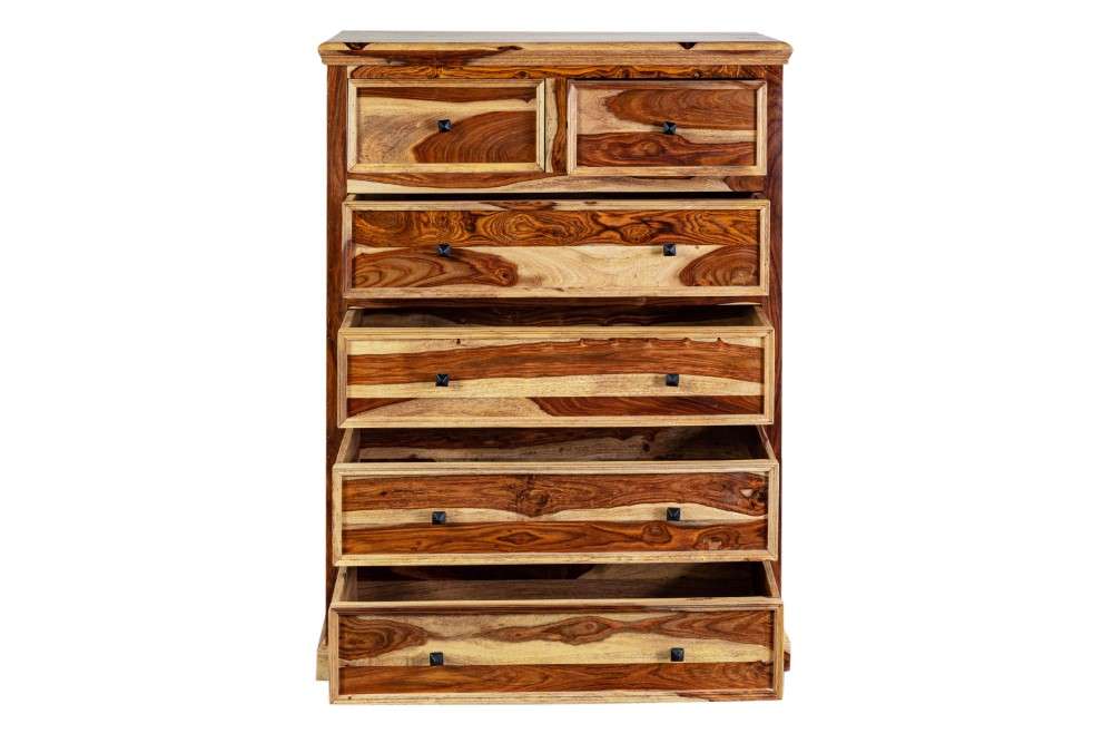 Porter Designs -  Taos Solid Sheesham Wood Chest, Natural - 04-196-03-9048N veiw 4