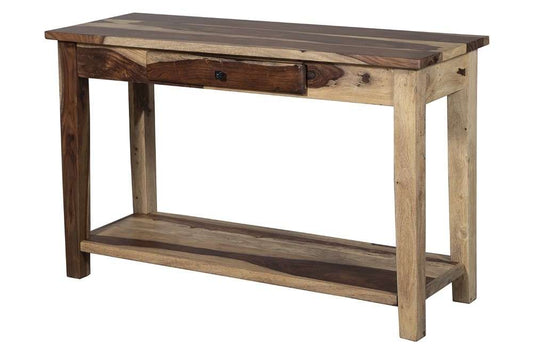 Porter Designs -  Taos Solid Sheesham Wood Console Table, Natural - 05-196-10-9012N veiw 1