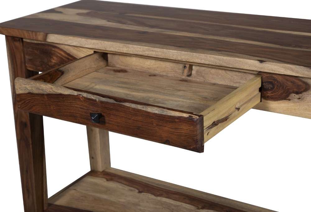 Porter Designs -  Taos Solid Sheesham Wood Console Table, Natural - 05-196-10-9012N veiw 4
