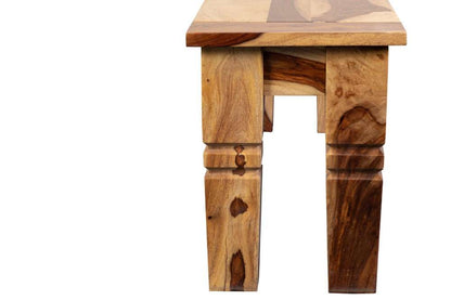 Porter Designs -  Taos Solid Sheesham Wood Dining Bench, Natural - 07-196-13-9016 veiw 6