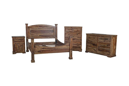 Porter Designs -  Taos Solid Sheesham Wood Dresser, Brown - 04-196-01-9049H veiw 4