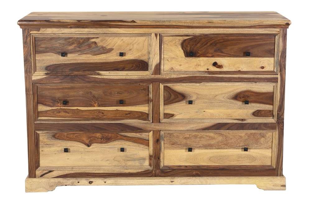 Porter Designs -  Taos Solid Sheesham Wood Dresser, Natural - 04-196-01-9049N veiw 3