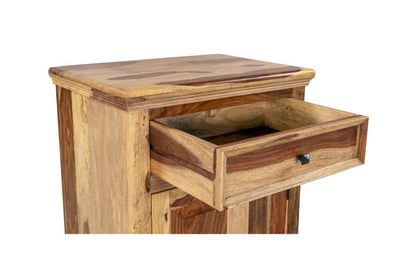 Porter Designs -  Taos Solid Sheesham Wood Nightstand, Natural - 04-196-04-9075 veiw 4