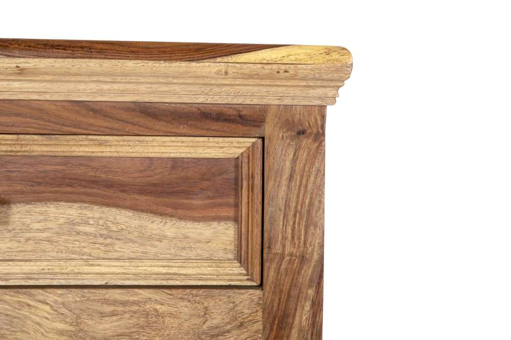 Porter Designs -  Taos Solid Sheesham Wood Nightstand, Natural - 04-196-04-9075 veiw 5