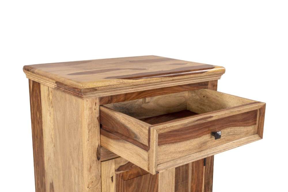 Porter Designs -  Taos Solid Sheesham Wood Nightstand, Natural - 04-196-04-9075 veiw 6