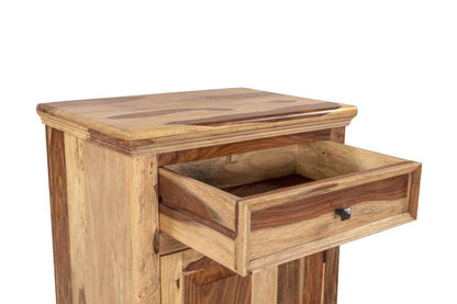 Porter Designs -  Taos Solid Sheesham Wood Nightstand, Natural - 04-196-04-9075 veiw 6