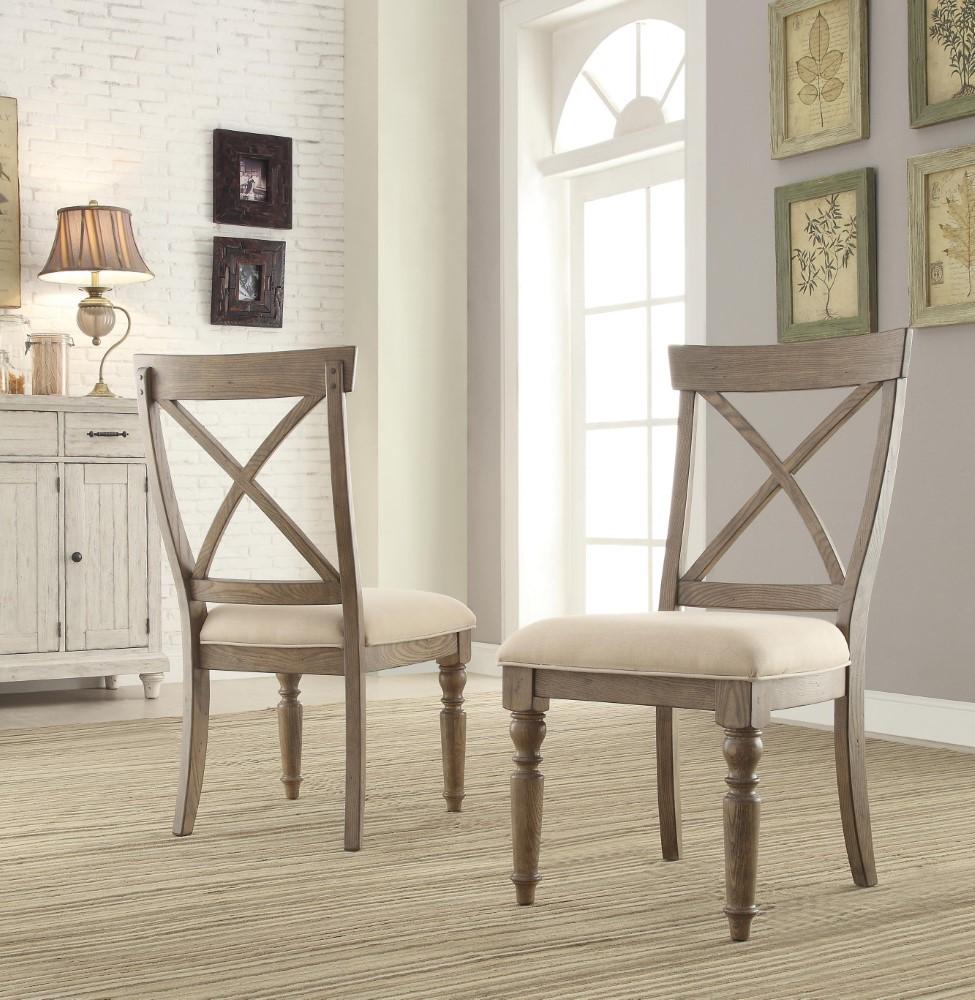 Riverside Furniture - Aberdeen X-back Side Chair (Set of 2) - 21358 veiw 5
