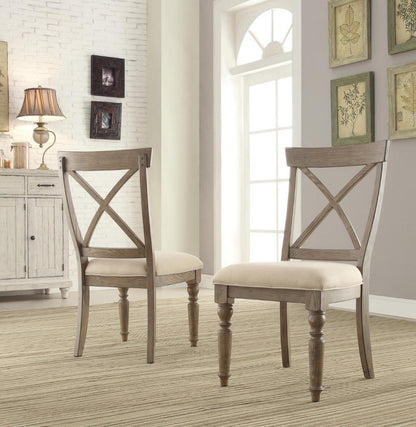 Riverside Furniture - Aberdeen X-back Side Chair (Set of 2) - 21358 veiw 5