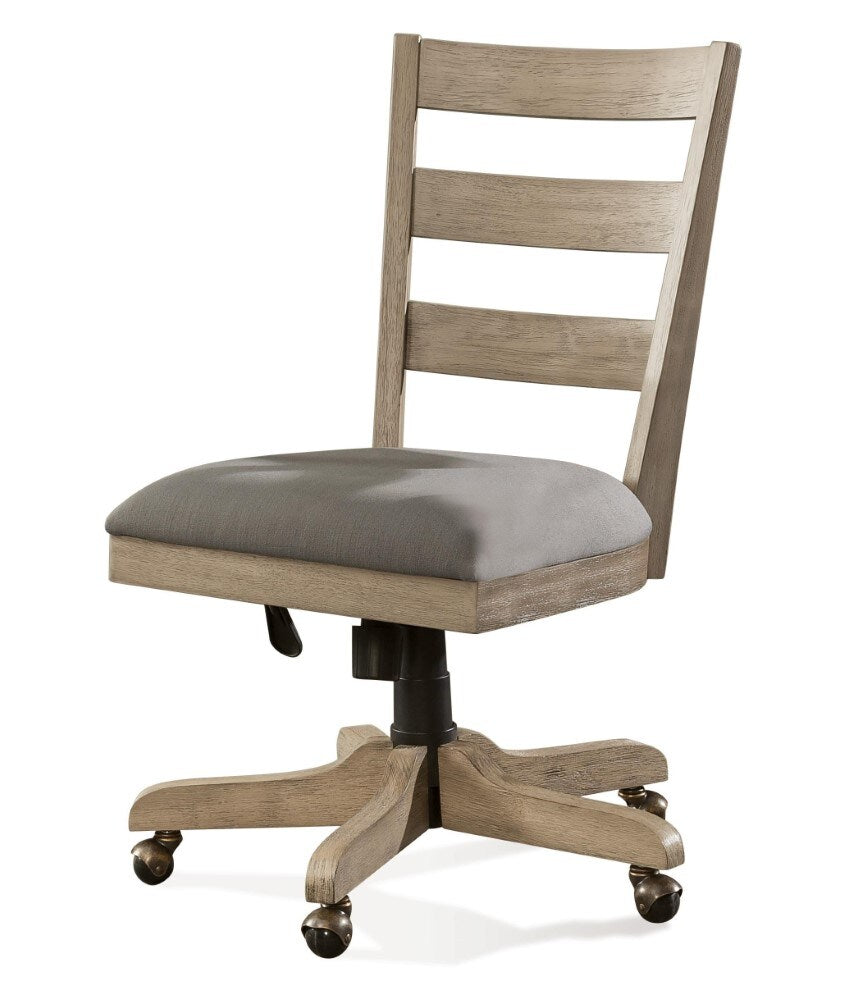 Riverside Furniture - Perspectives Wood Back Upholstered Desk Chair - 28127 veiw 1