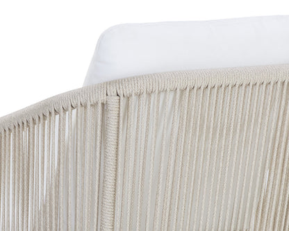 Sunpan - Allariz Dining Armchair - Greige - Stinson White - 111153 view 9