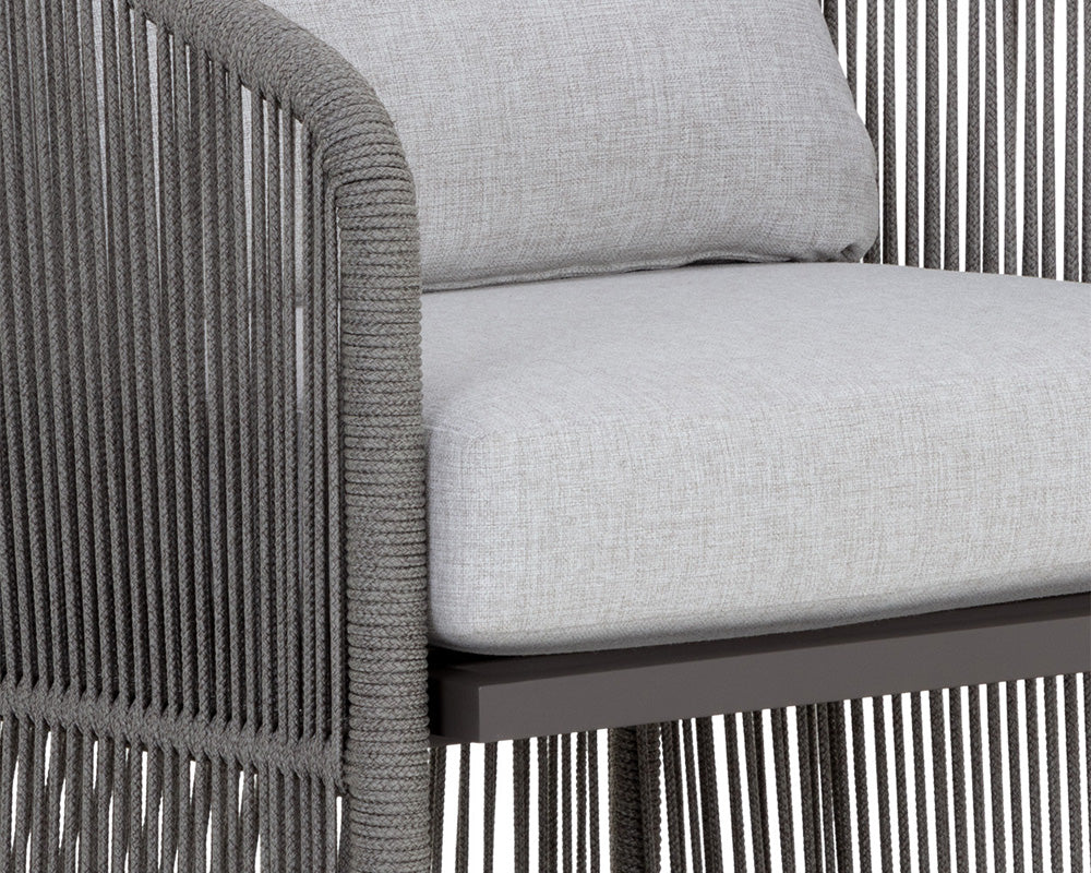 Sunpan - Allariz Dining Armchair - Warm Grey - Gracebay Light Grey - 111154 view 5