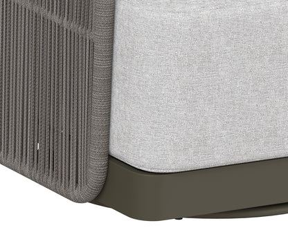Sunpan - Allariz Swivel Armchair - Warm Grey - Gracebay Light Grey - 109651 view 5
