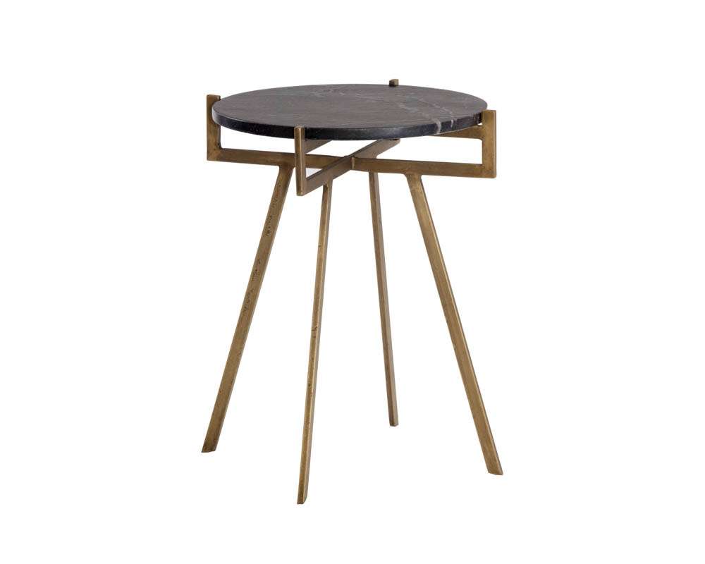 Sunpan - Anak Side Table - Black - 105526 veiw 3