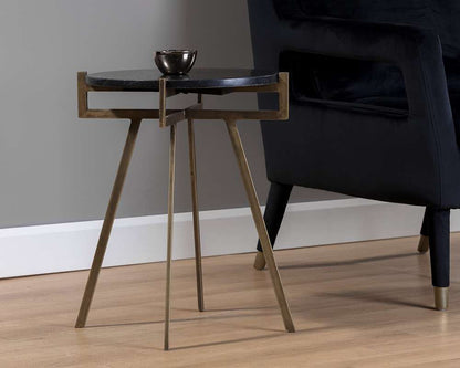 Sunpan - Anak Side Table - Black - 105526 veiw 4