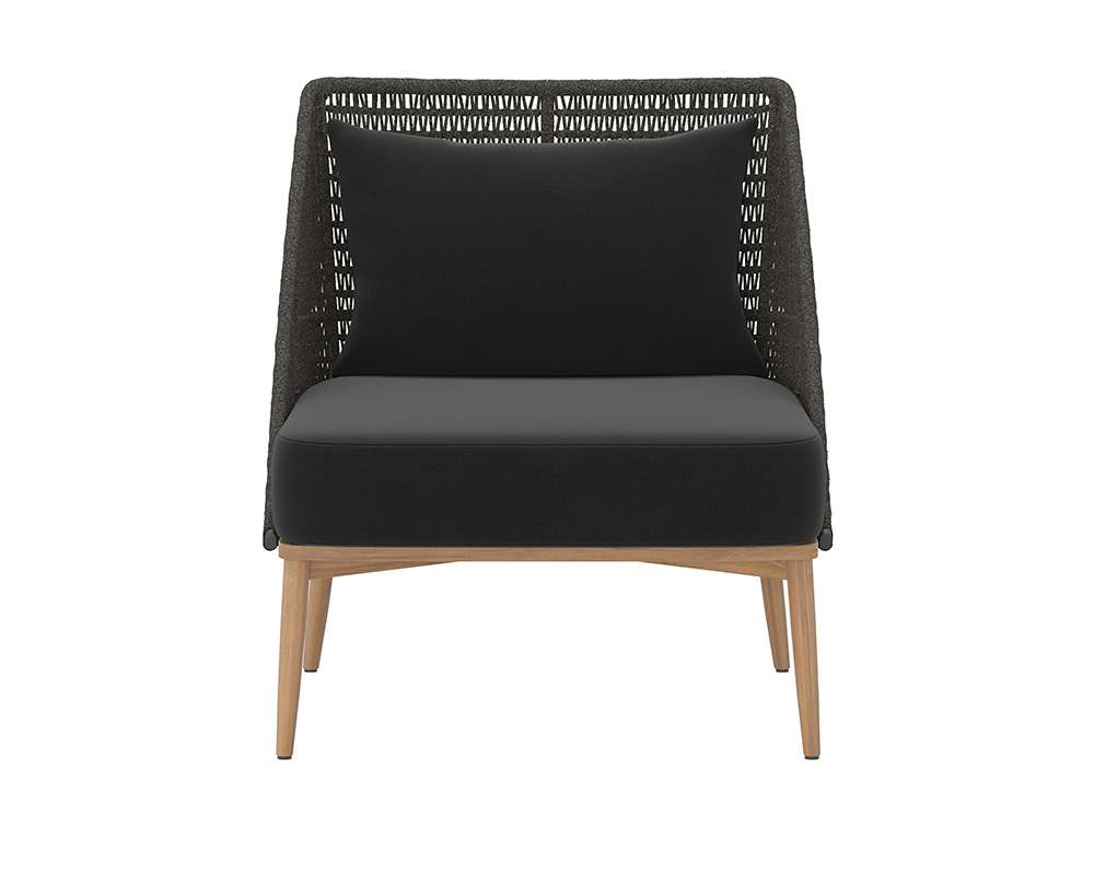 Sunpan - Andria Lounge Chair - Arashi Black - 110962 veiw 2
