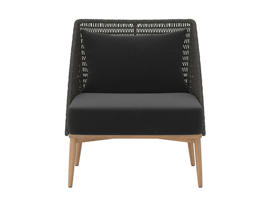 Sunpan - Andria Lounge Chair - Arashi Black - 110962 veiw 2
