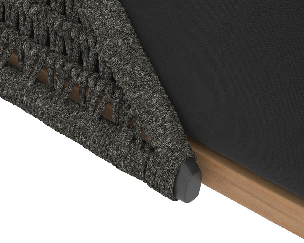 Sunpan - Andria Lounge Chair - Arashi Black - 110962 view 6